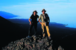 Photo de Thomas Goisque et de Sylvain Tesson